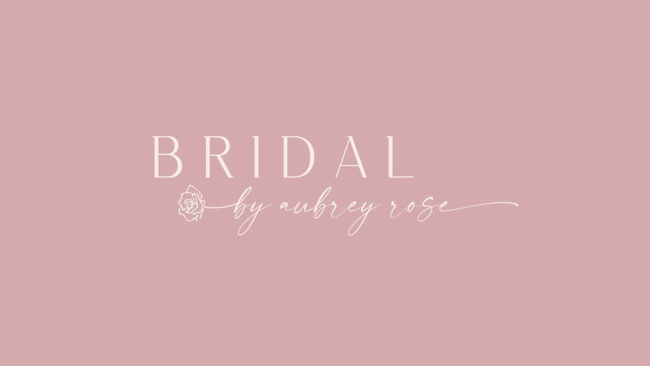 Branding for Bridal By Aubrey Rose, Perth WA