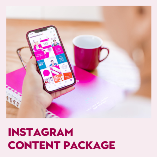 Instagram Content Package - Social Media