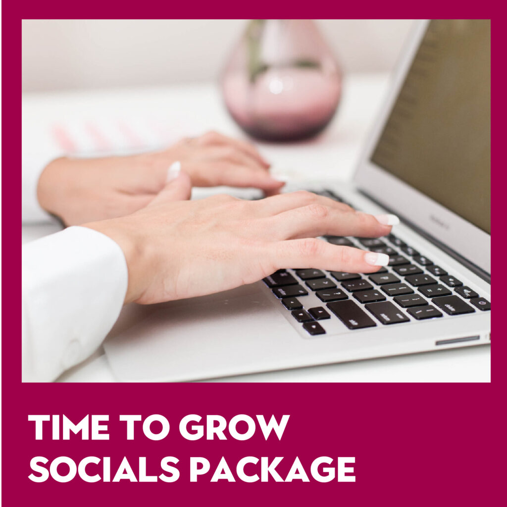 Social Media Package Time to Grow 1