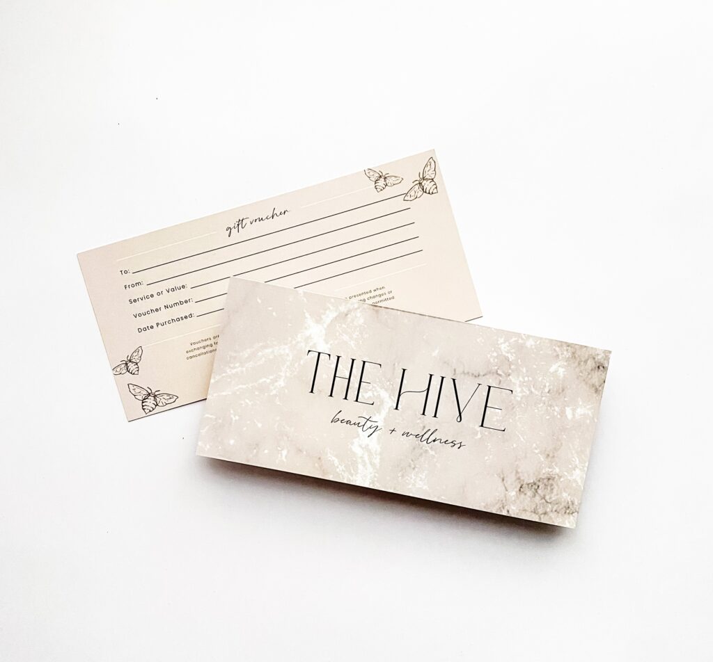 THE HIVE gift vouchers