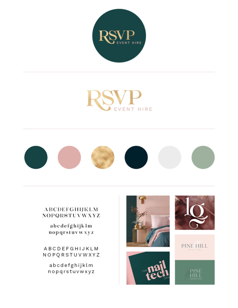 Style Sheet - RSVP Event Hire